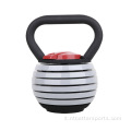 Pesa di fitness con competizione Pesi liberi kettlebell regolabile